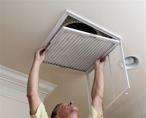 change metal air filter house|replacing air conditioner filter.